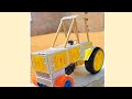 How To Make Ni Matchbox Tractor Science Project Mini Tractor At Home
