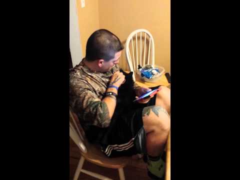 I'm Rick James bitch! Cat slaps owner like hes Charlie Murphy