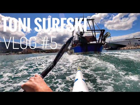 SURFSKI PADDLE (BOAT WASH RIDING) **VLOG #5**