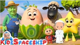 Johny Johny Yes Papa - Eating Shugar No Papa | Kids Spaceship | Nursery Rhymes & Poem Song
