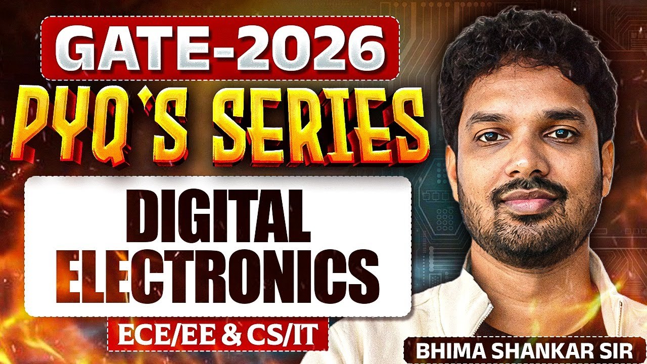 GATE 2026 | Digital Electronics | PYQ's series | ECE/EE & CS/IT | GATE PYQ