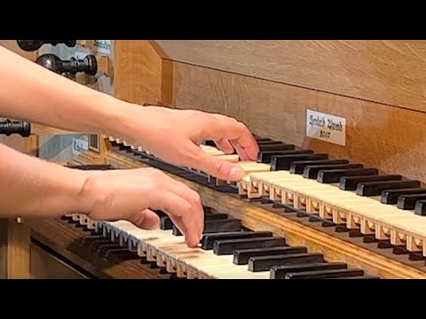 J.S. BACH - Bist du bei mir, BWV 508 (Anne-Isabelle de Parcevaux, organ)