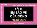 Đạo đức Lớp 4 Bài 8: Em bảo vệ của công