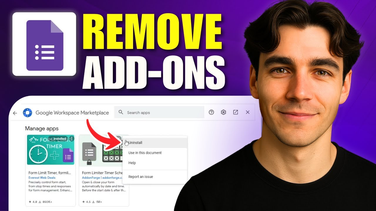 How To Remove Google Forms Add-Ons (Tutorial 2026)
