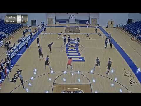 TUSCULUM v ALDERSON BROADDUS | APR 15 | 2021 NCAA | MEN'S VOLLEYBALL | QUICK PLAY