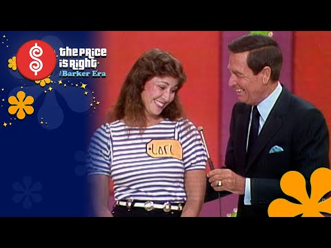 Art Student Cracks Up Bob Barker When She Plays LUCKY SEVEN - The Price Is Right 1982