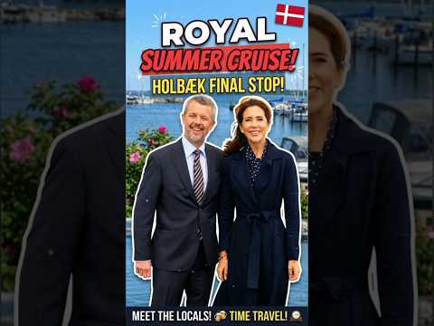 Inside the Danish Royal Family's Final Summer Tour! 👑🇩🇰 #shorts