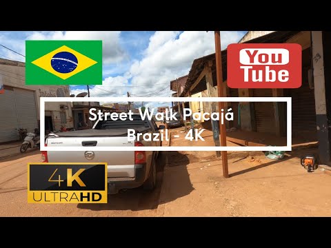 🇧🇷 Street Walk Pacajá - Brazil -4K