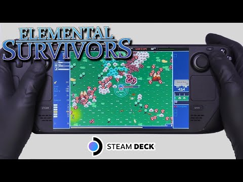 Elemental Survivors | Steam Deck Gameplay | Steam OS