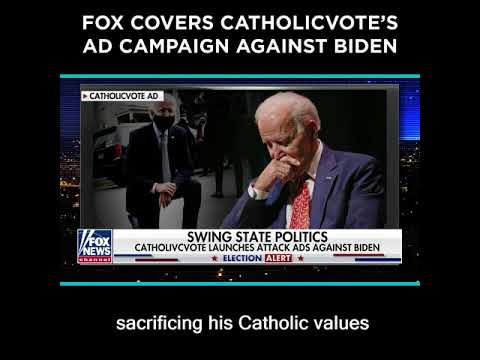 Fox Covers CatholicVote's Ad Campaign Against Biden