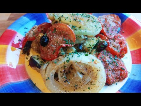 verdure al forno.. contorno delizioso FACILE e VELOCE