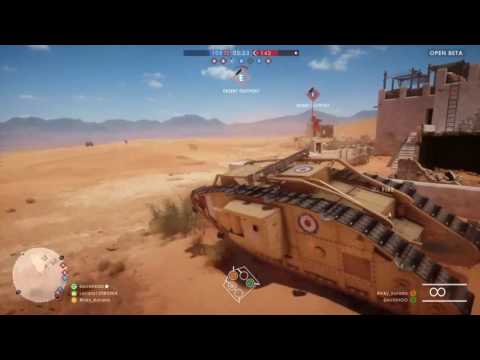 Gameplay Battlefield 1 BETA PT 5 (Ricky Kurono Davidhoo Rodrigo RMF)