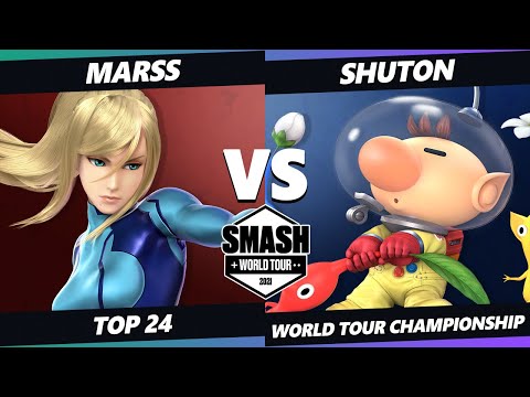 SWT Championship Top 24 - Marss (ZSS) Vs. Shuton (Olimar) SSBU Ultimate Tournament