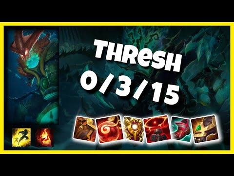 Thresh 11.5 Gameplay Challenger Replay S11 Support (0/3/15) - BR