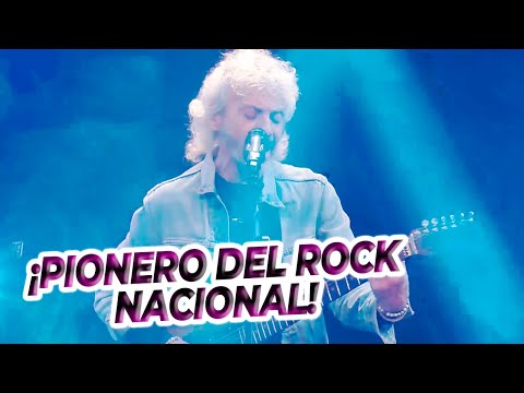 Raúl Porchetto le puso rock al escenario de "Los 8 escalones de los 3 millones"