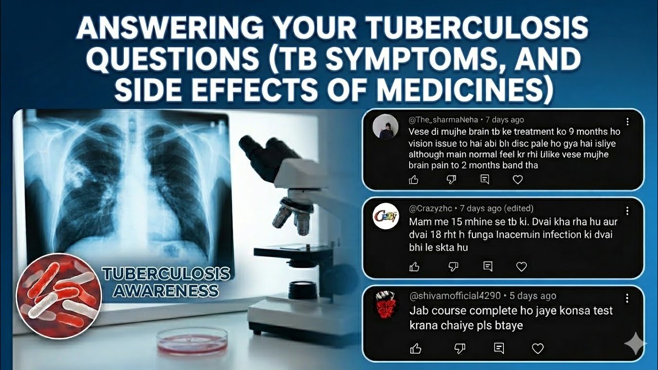 TB treatment related Questions Answered| Tuberculosis Q &A| TB Survivor| Colours of life. 