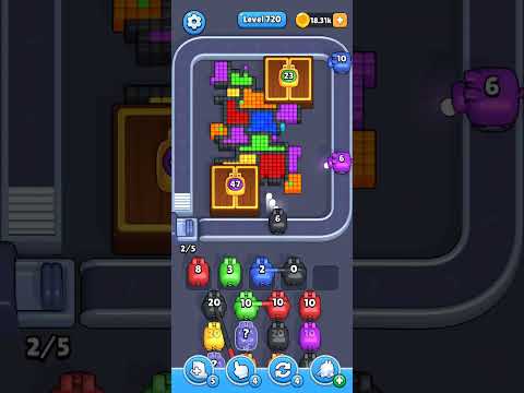 Pixel Flow Level 720 Walkthrough