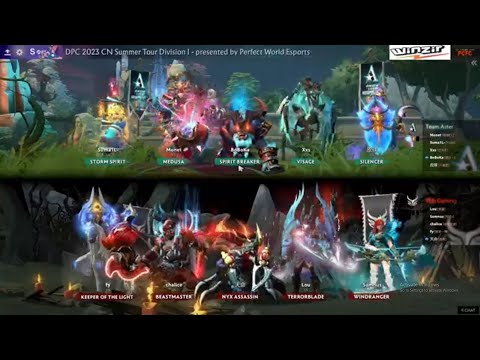 DPC CN 2023 Tour 3 | Division I | Team Aster vs Azure Ray - Game 2