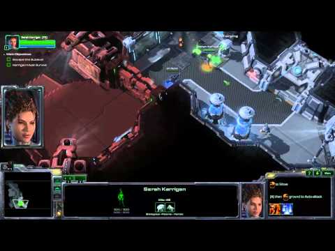 Starcraft II: Heart of the Swarm Campaign 02. Umoja Mission 2 - Back in the Saddle