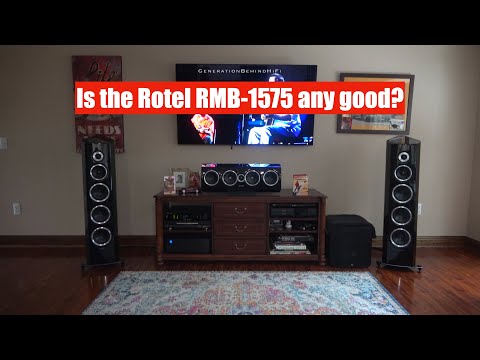 A Review of the Rotel RMB-1575 Class D Home Theater Amplifier