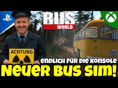BUS WORLD finally for Xbox & PS5! – A great bus simulator is coming to consoles! 🚍🔥 | TUTORIAL #01