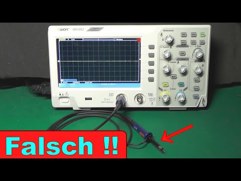 Oszilloskop: Alles falsch?