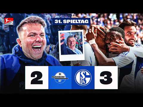 JAAAA 🚀 1 SIEG bis zum AUFSTIEG 💙 SC Paderborn vs Schalke 04 STADION VLOG 🏟️