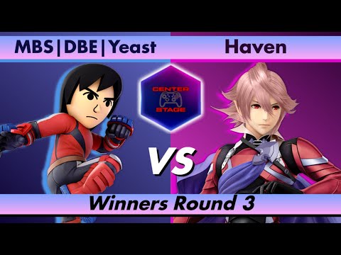 Center Stage #11 - MBS DBE Yeast (Mii Brawler) vs Haven (Corrin) - Smash Ultimate SSBU