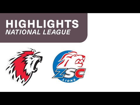 Lausanne vs. ZSC Lions 3:1 - Highlights National League
