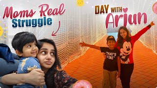 Day with Arjun at Ramoji Film City || New Gen Mom's struggls & Goals #voiceofvasapitta #newvideo