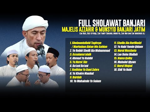 Full Album Sholawat Banjari Majelis Az Zahir & Munsyid Banjari Jatim | Lirik & Terjemah