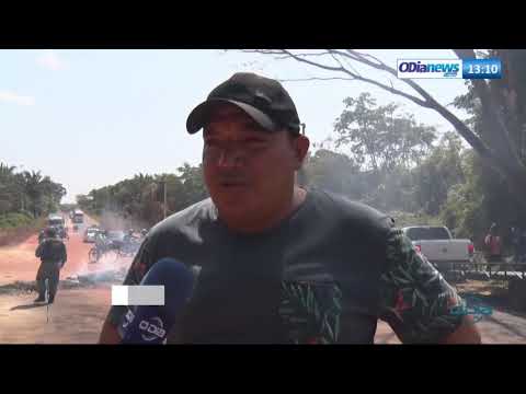 O DIA NEWS 21 08  Manifestacão no Povoado Socopo