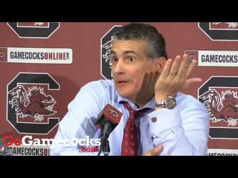 Frank Martin after loss to Tennessee