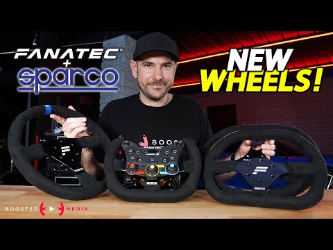 New SPARCO Fanatec Wheels!
