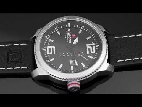 Round 5 colors nf9063 naviforce date/day function analog wat...