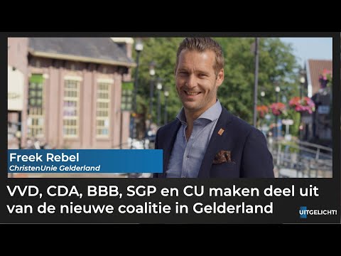 Uitgelicht! 15 juni 2023 - Freek Rebel (CU Gelderland) over nieuwe coalitie provincie Gelderland