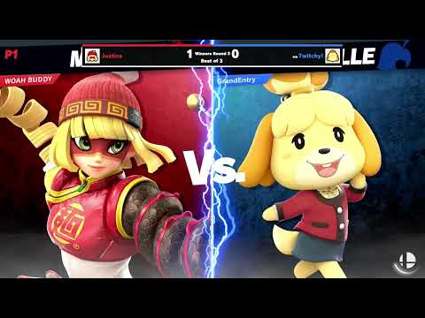 Justice (Min Min) vs Twitchy! (Isabelle) - Winners Quarter-Final - Hidden Nest #43