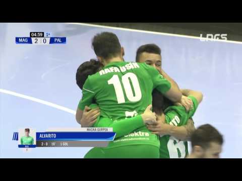 Gol Alvarito (2-0) en el Magna Gurpea - Palma Futsal. 1Div, J24