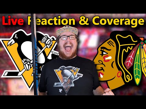 LIVE: Penguins vs Blackhawks | Pens at a Crossroads