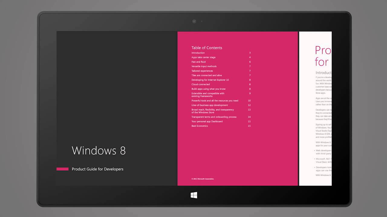 PDF viewer showcase app