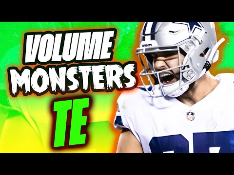 Tight End Volume MONSTERS - Tight Ends to Carry Your Team - 2024 Fantasy Football Advice