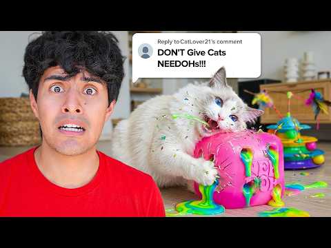 I Tested WEIRD Viral TikTok Cat Trends On My Cat