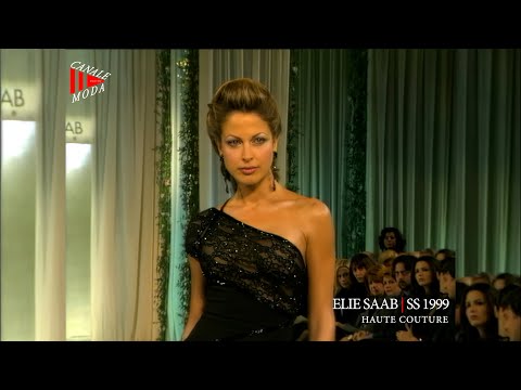 ELIE SAAB PARIS Spring Summer 1999 Paris 4K - Canale Moda