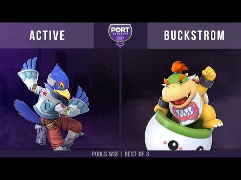 Port Priority 5 -  N5 | Active (Falco) vs. AKG | Buckstrom (Bowser Jr) - Pools WSF