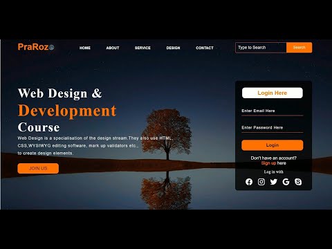 How To Create A Website using HTML & CSS | Step-by-Step Tutorial