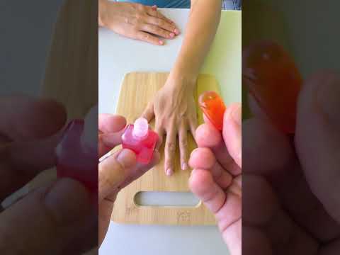 He Saved Her Nails With a Jelly Manicure! 😳💅