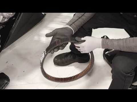 Titan Adventure Drive Belt Inspection And Replacement - Polaris Snowmobiles