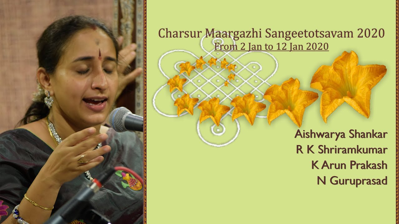 Aishwarya Shankar - Amba Paradevate | CAF Maargazhi Sangeetotsavam 2020