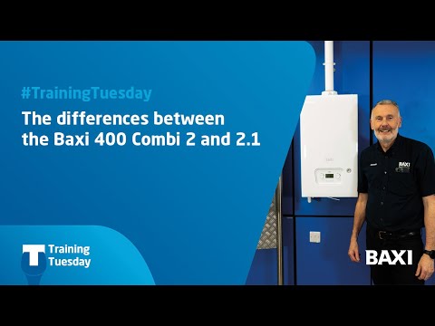 The differences between the Baxi 400 Combi 2 and 2.1 boiler range