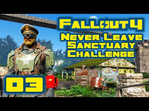 Let's Play Fallout 4: Never Leave Sanctuary Challenge [Season 2] - Part 3 - The Mayoral "Manor"